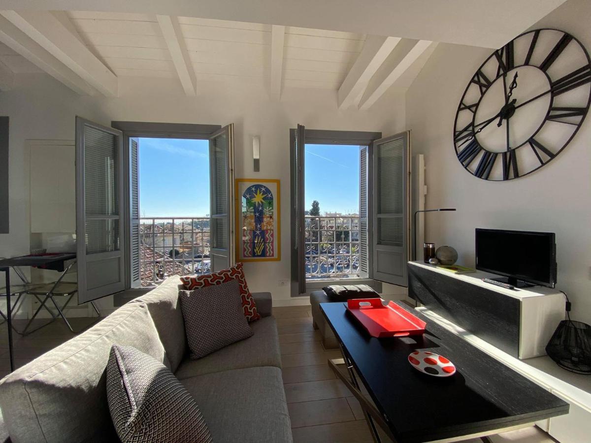 Superbe Studio Au Centre De Vence Apartment Bagian luar foto